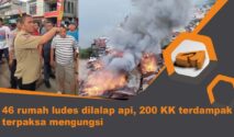 VIDEO: Kebakaran Hebat di Lutim Hanguskan 46 Rumah Warga 24