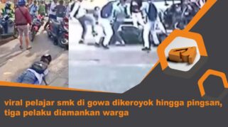 VIDEO: Viral Seorang Pelajar di Gowa Dikeroyok di Jalan Hingga Pingsan 23