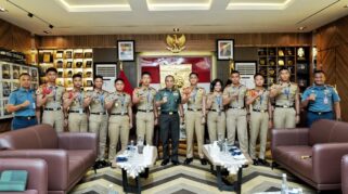 Taruna Aal Kunjungi Kodam Hasanuddin, Pangdam Tekankan Profesionalisme Prajurit Img 20250922 Wa0004