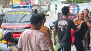 Penangkapan Pelaku Pencurian Di Jalan Toddopuli Raya, Kelurahan Borong, Kecamatan Manggala, Minggu (26/10/2025). (Istimewa)