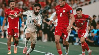 Laga Timnas Indonesia Melawan Arab Saudi Berakhir Dengan Skor 2-3.