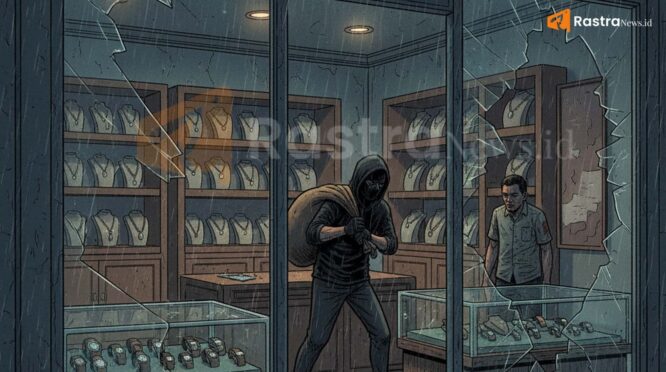 Ilustrasi Perampokan. (Dok. Rastra News)