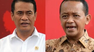 Mentan Andi Amran Dan Menteru Esdm Bahlil. (Istimewa)