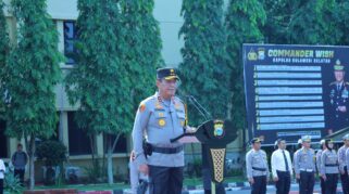 Polda Sulawesi Selatan (Sulsel) Resmi Memulai Operasi Zebra Pallawa-2025 Dengan Menggelar Apel Gelar Pasukan Di Lapangan Apel Markas Polda Sulsel, Senin (17/11/2025).