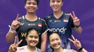 Dua Pasangan Muda, Febriana Dwipuji Kusuma/Melysa Trias Puspitasari Dan Rachel Allessya Rose/Febi Setianingrum, Resmi Melangkah Ke Final Australian Open 2025, Turnamen Bwf World Tour Super 500.