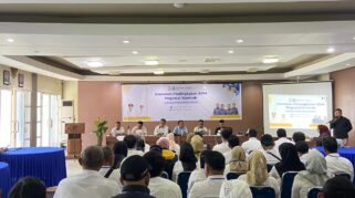 Sebanyak 85 Tenaga Kontrak Perumda Parkir Makassar Mengikuti Asesmen Peningkatan Kompetensi Yang Digelar Di Aula Tirta Dharma Pdam Kota Makassar, Jalan Ratulangi, Minggu (23/10/2025).