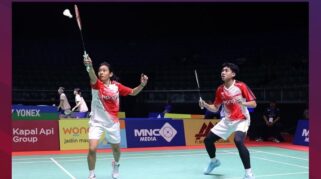 Marwan Faza/Aisyah Salsabila Putri Pranata, Mengamankan Tiket Semifinal Usai Menang Meyakinkan Straight Game Atas Wakil Tuan Rumah, Nithin H.v./Srinidhi Narayanan.