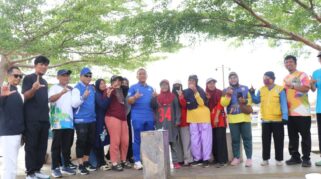 Bupati Luwu Timur (Lutim), Irwan Bachri Syam, Melakukan Olahraga Pagi Sambil Meninjau Sejumlah Fasilitas Publik Bersama Sejumlah Kepala Opd, Pada Minggu (30/11/2025).