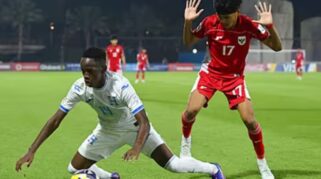 Timnas U17 Akhirnya Meraih Kemenangan Perdana Mereka Usai Menundukkan Honduras U17 Dengan Skor 2-1 Pada Laga Pamungkas Grup H Yang Berlangsung Di Aspire Zone Pitch 2, Al Rayyan, Senin (10/11/2025) Malam.