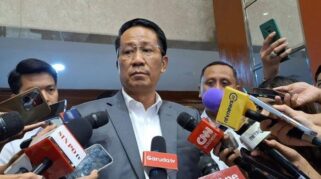 Supratman Andi Agtas Saat Ditemui Awak Media Di