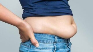 Ilustrasi Perut Buncit. (Istimewa)