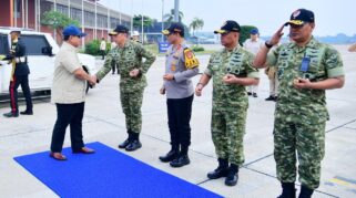 Presiden Prabowo Subianto Bertolak Menuju Provinsi Aceh Pada Minggu (7/12/2025). (Dok. Setneg)