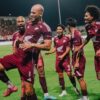 Selbrasi Savio Roberto Usai Cetak Satu Gol Lawan Persebaya Surabaya, Di Stadion Bj Habibie, Sabtu (6/12) . (Foto: Psm Makassar)