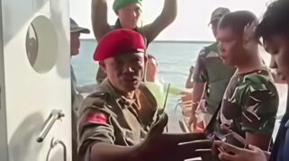 Diduga Mantan Gam Palak Bantuan Viral Di Media Sosial. (Foto: Video Viral)