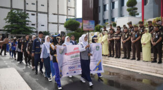 Pembukaan Kegiatan Galaksi 2025 Tepat Peringatan Hari Antikorupsi Sedunia (Hakordia), Senin (8/12/2025). (Dok. Kejati Sulsel) ‎